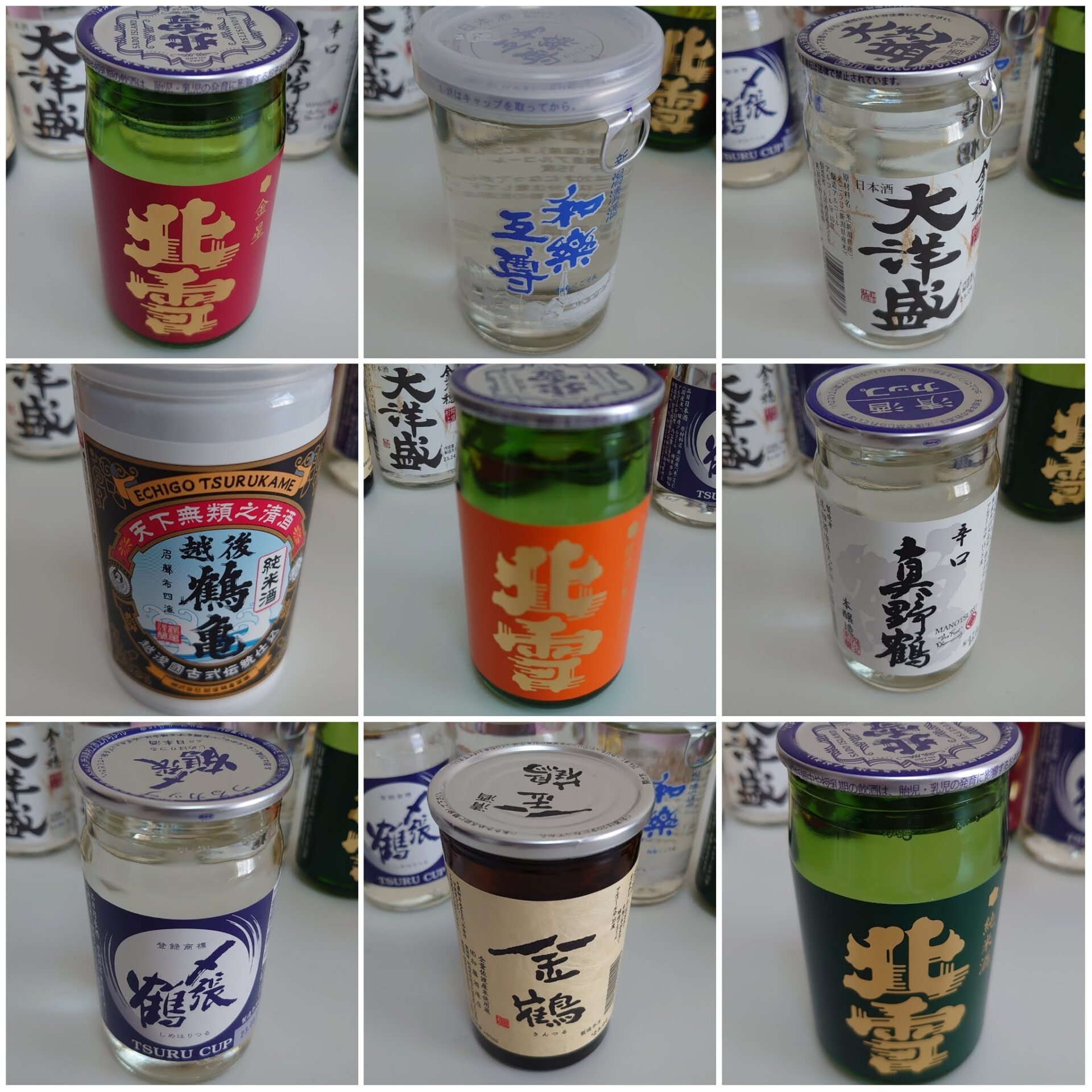 新潟みやげに地酒ワンカップ10個買い！ | きゃのえのハロー60